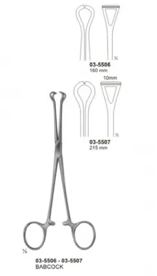 Organ - Tissue Grasping, Intestinal Forceps ATRAUMATA